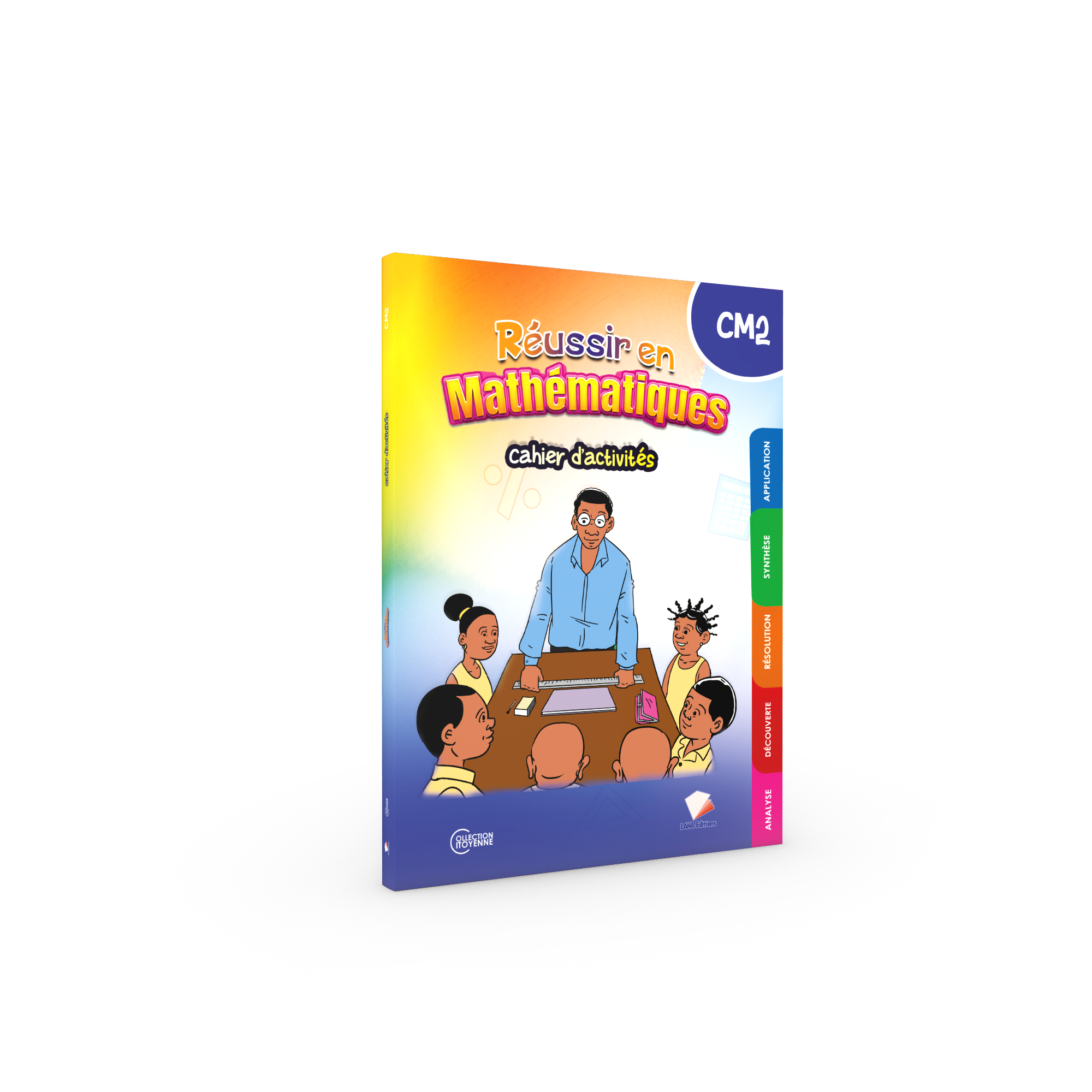 Couverture de Réussir en mathématiques - CM2 ( cahier d’activités)