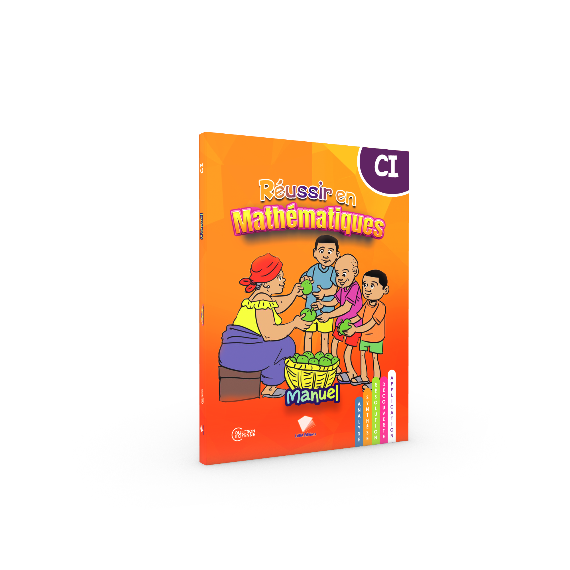 Couverture de Réussir en mathématiques - CI ( Manuel)
