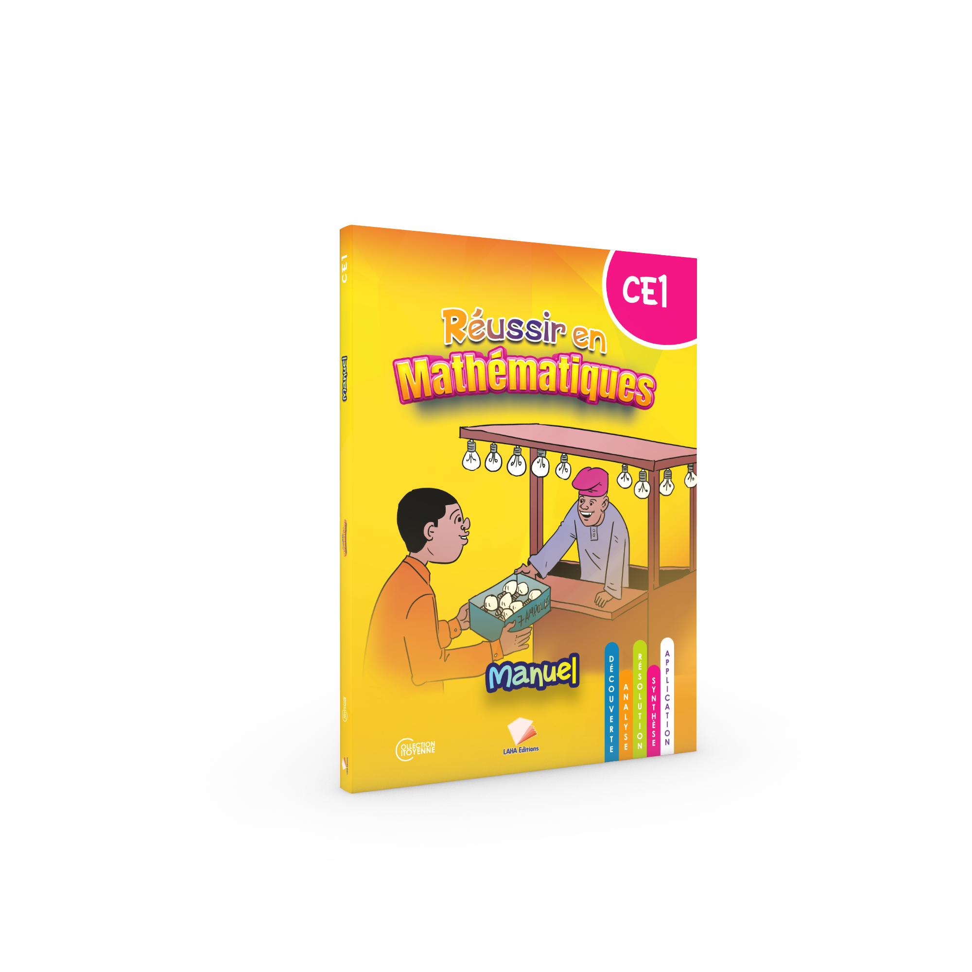 Couverture de Réussir en mathématiques - CE1 ( Manuel)