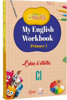 Couverture de My English Workbook Primary 1 - CI (Cahier d'activités)