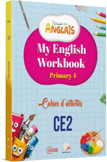 Couverture de My English Workbook Primary 4 - CE2 (Cahier d'activités)