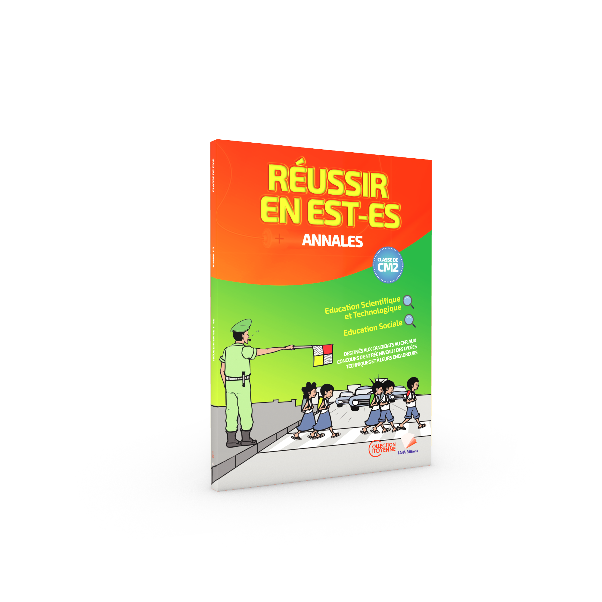 Couverture de Réussir en EST - ES CM2 (Annales)