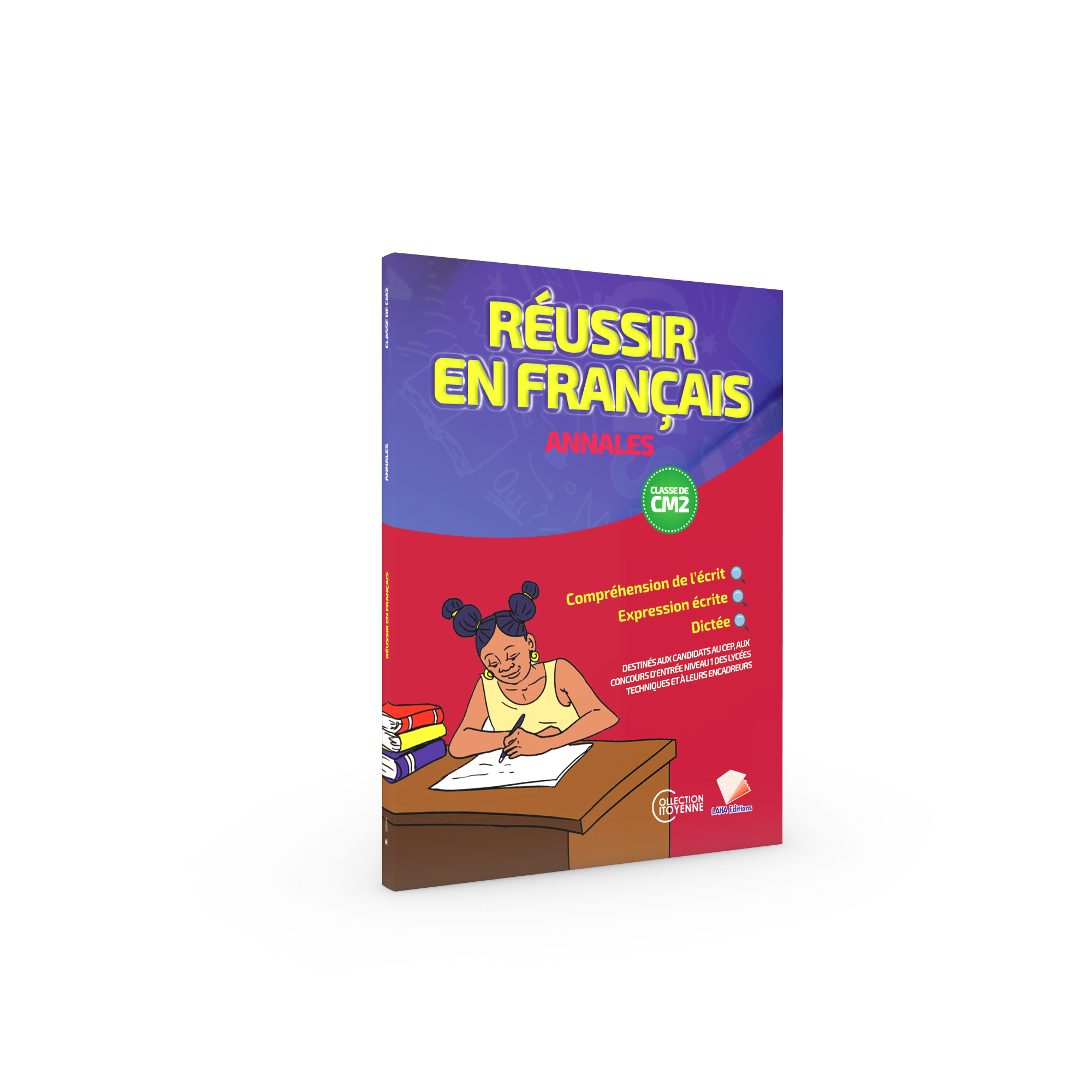 Couverture de Réussir en Français CM2 (Annales)