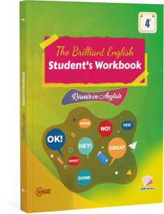 Couverture de The Brilliant English Student's Workbook - 4ème (Cahier d'activités)