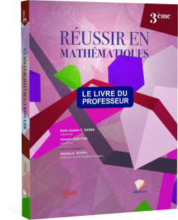 Couverture de Réussir en Mathématiques - 3ème (Livre du professeur)