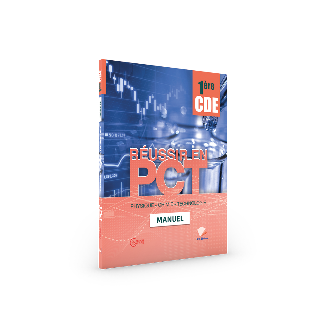 Couverture de Réussir en PCT - 1ère CDE (Manuel)