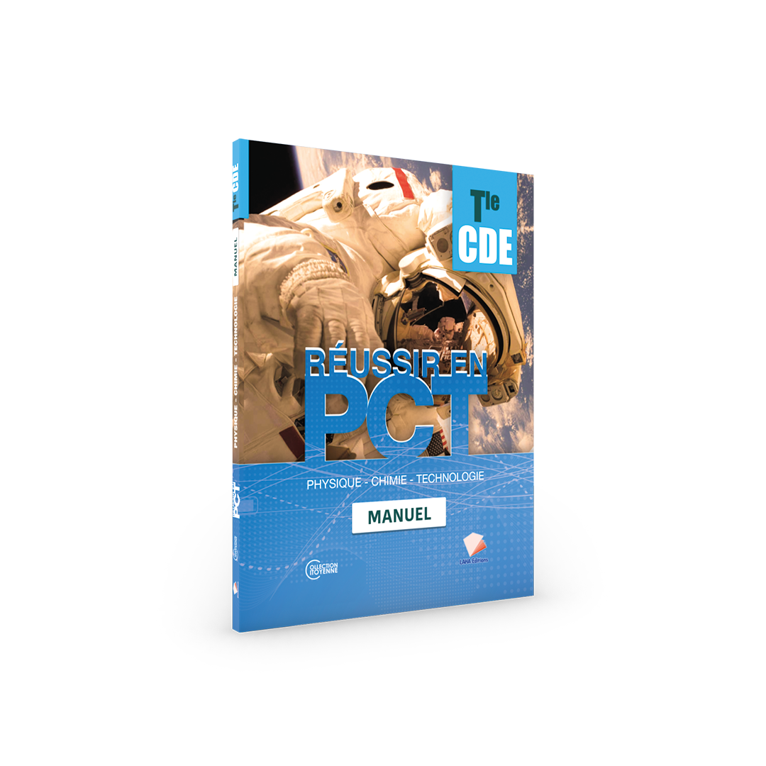 Couverture de Réussir en PCT - Tle CDE (Manuel)