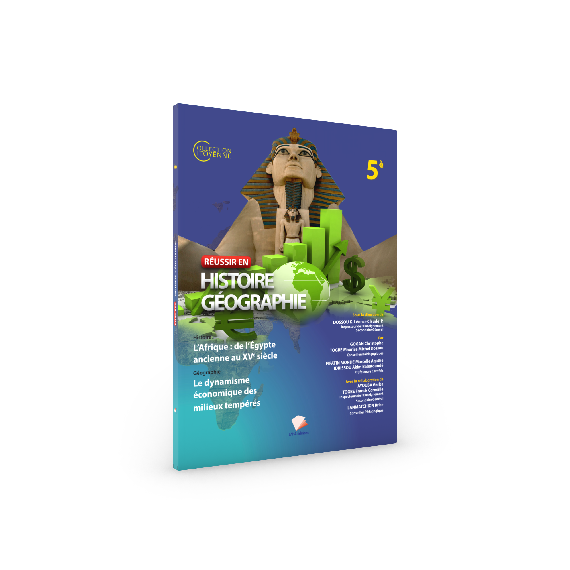 Couverture de Réussir en Histoire-Géographie - 5ème