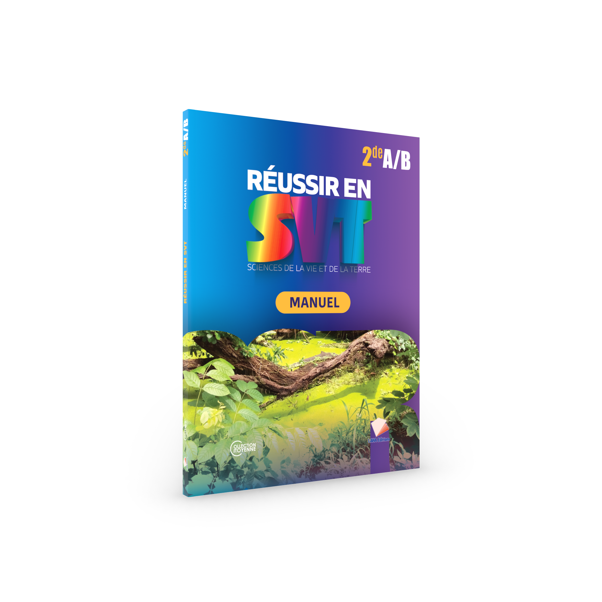 Couverture de Réussir en SVT - 2nde AB (Manuel)