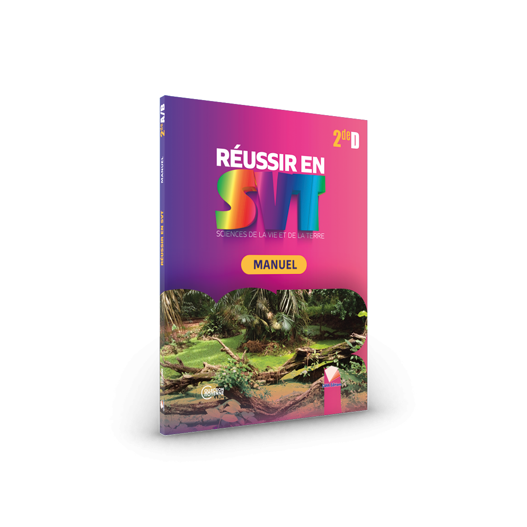 Couverture de Réussir en SVT - 2nde D (Manuel)