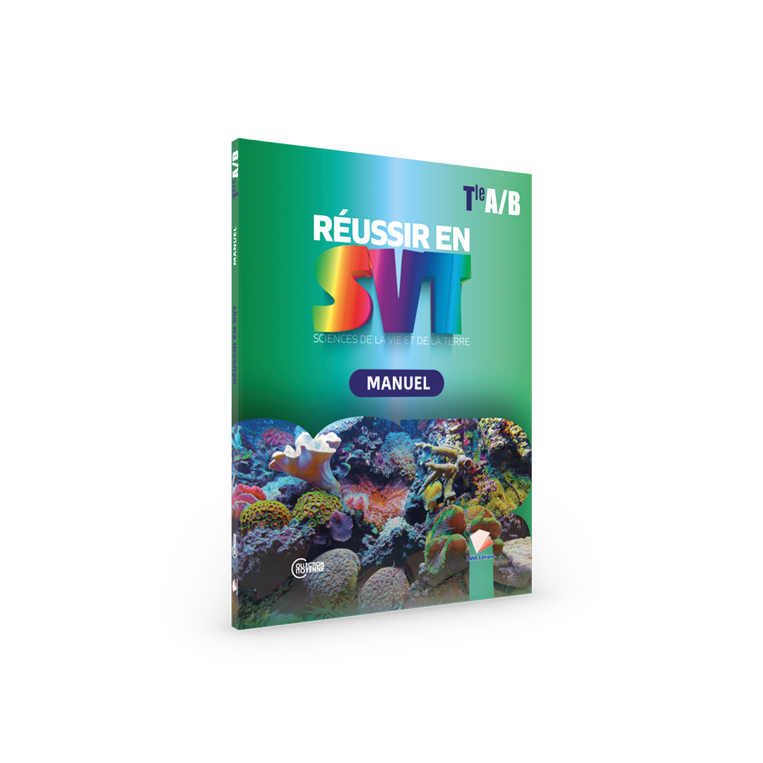 Couverture de Réussir en SVT - Tle AB (Manuel)