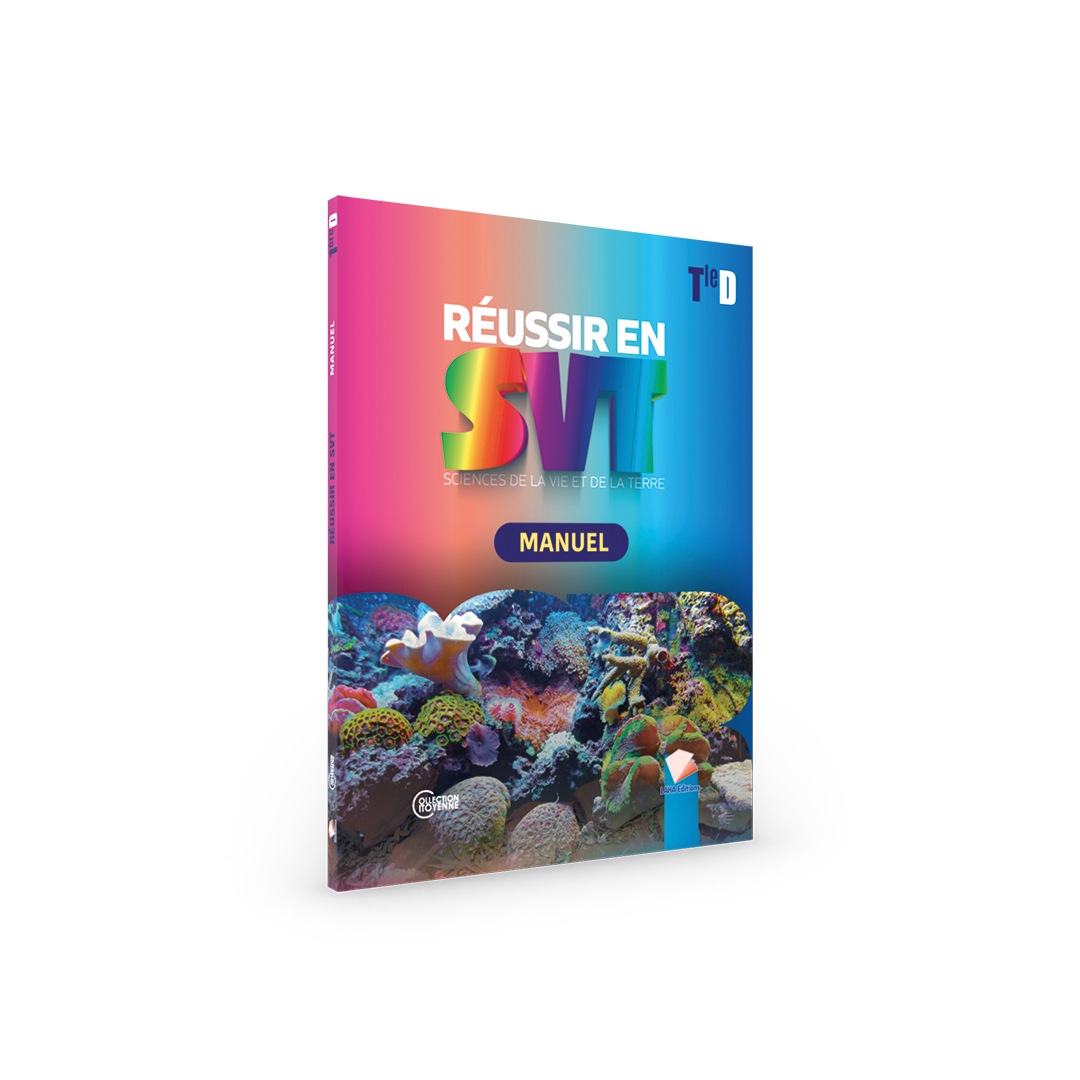 Couverture de Réussir en SVT - Tle D (Manuel)