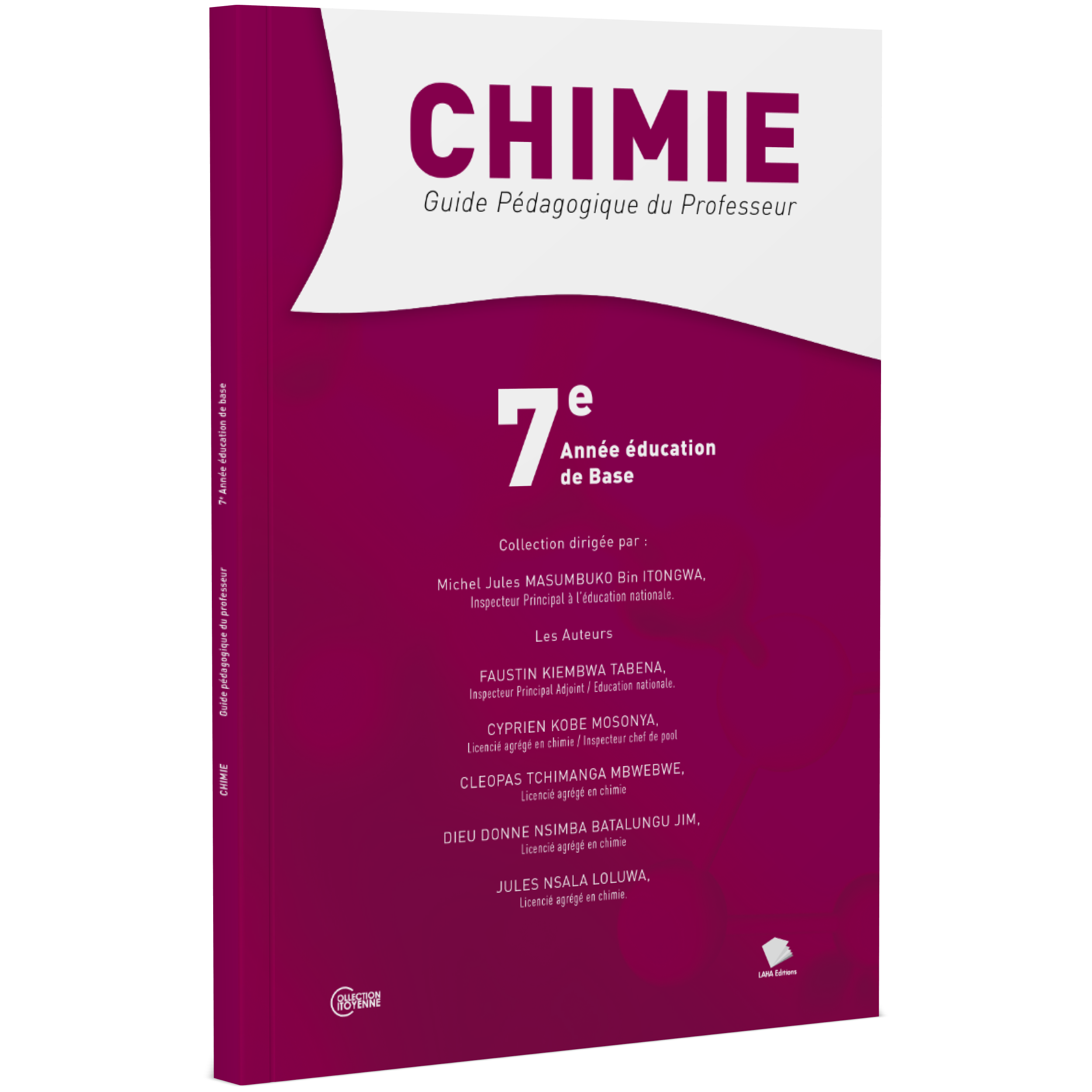 Couverture de Chimie - 7ème Année EB (Guide pédagogique du professeur)