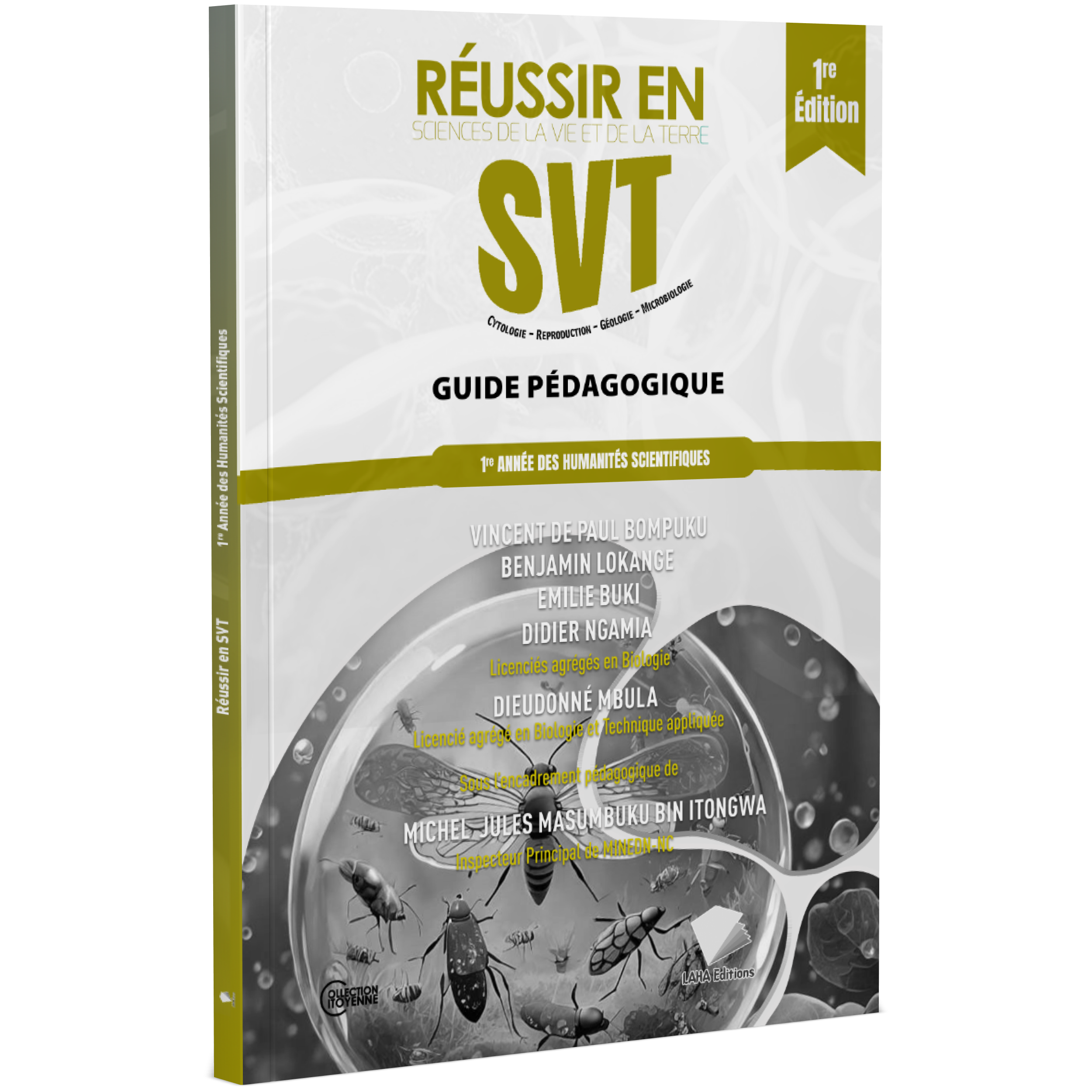 Couverture de Réussir en SVT - 1ère Année Hum (Guide pédagogique)
