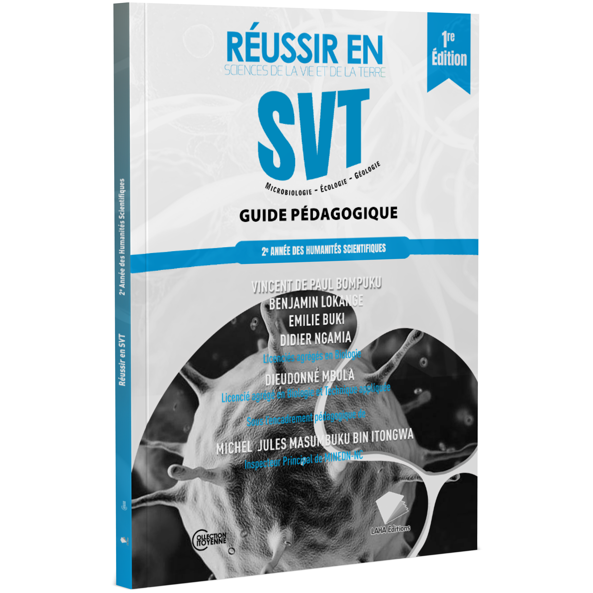 Couverture de Réussir en SVT - 2ème Année Hum (Guide pédagogique)