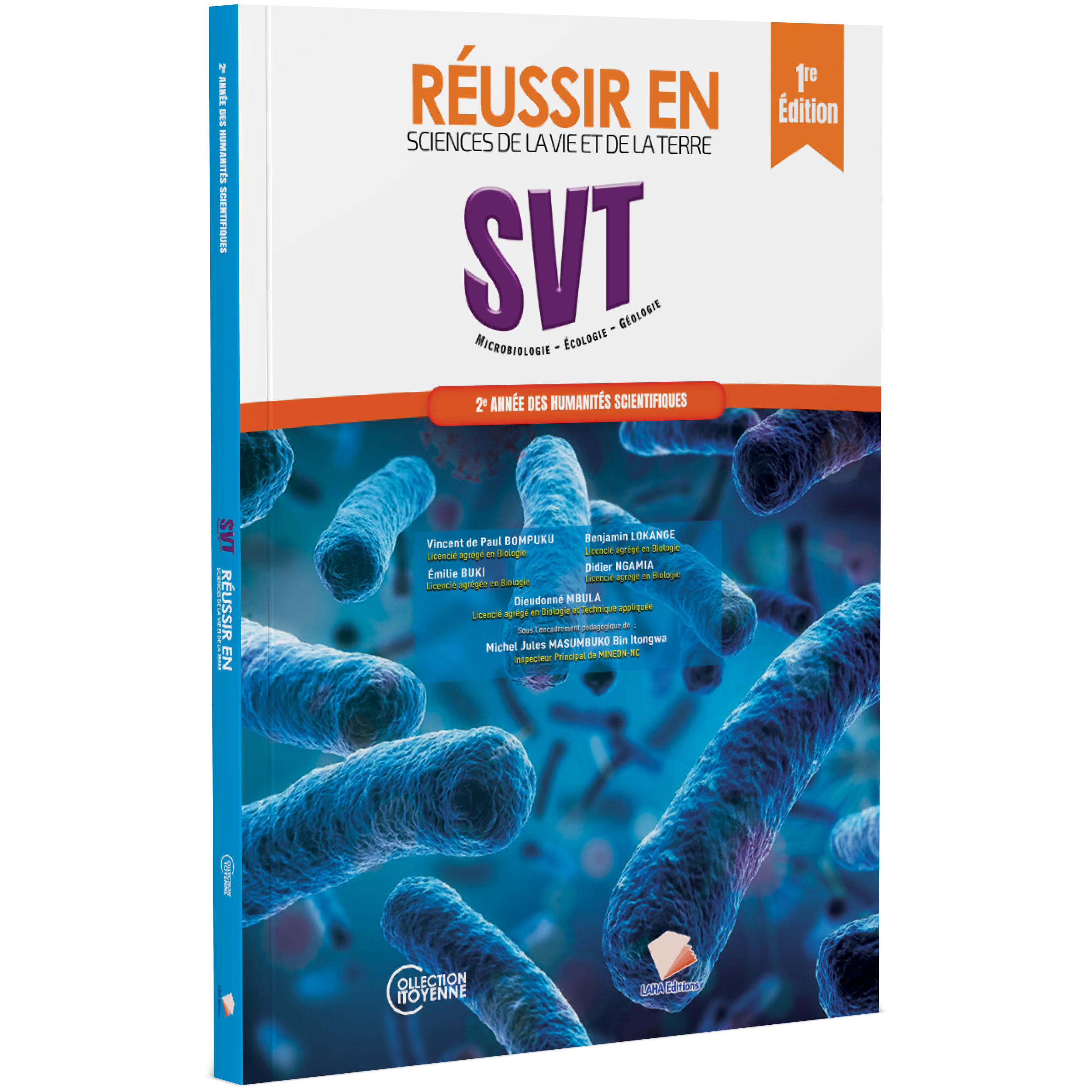 Couverture de Réussir en SVT - 2ème Année Hum (Manuel)