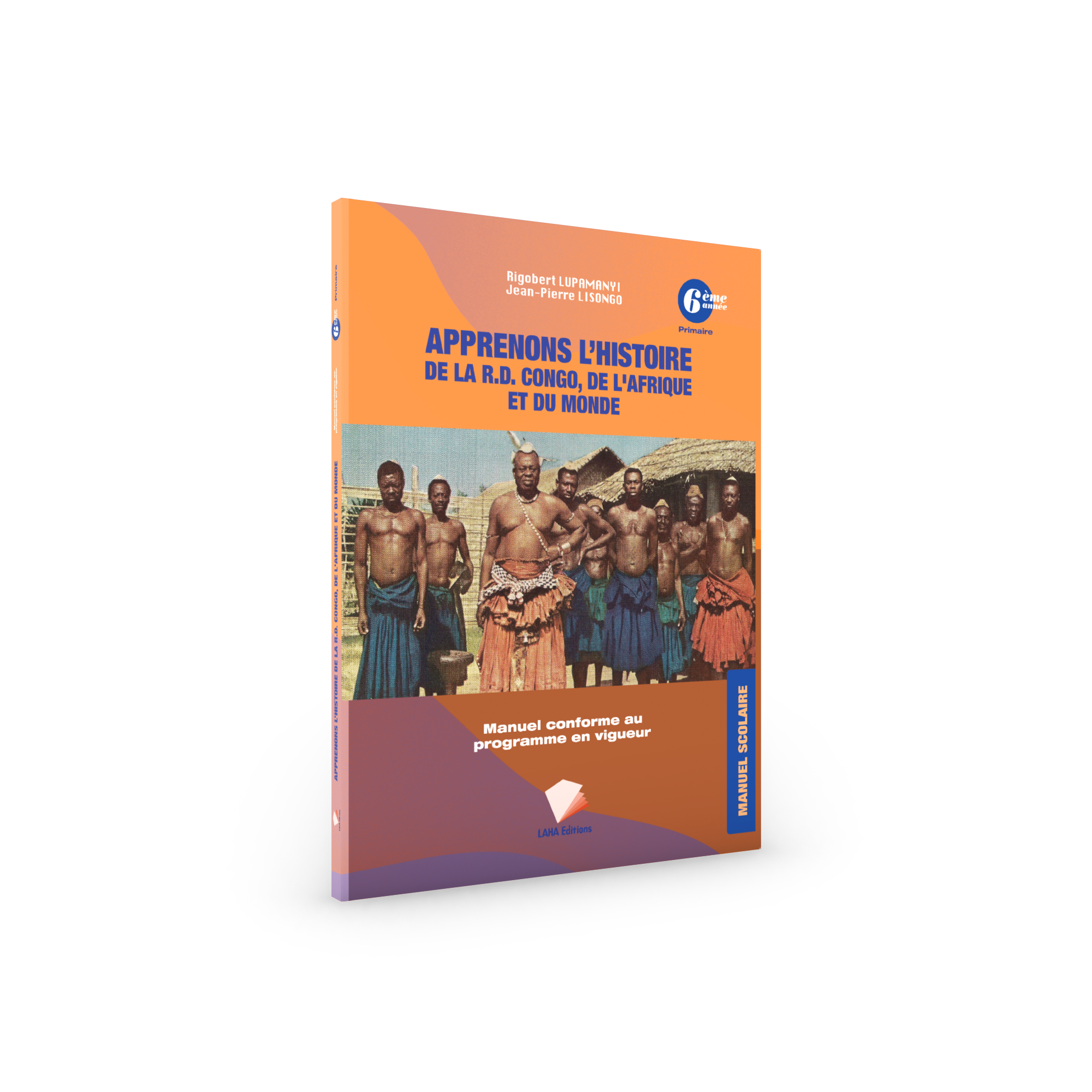 Couverture de Apprenons l'Histoire - 6ème Primaire