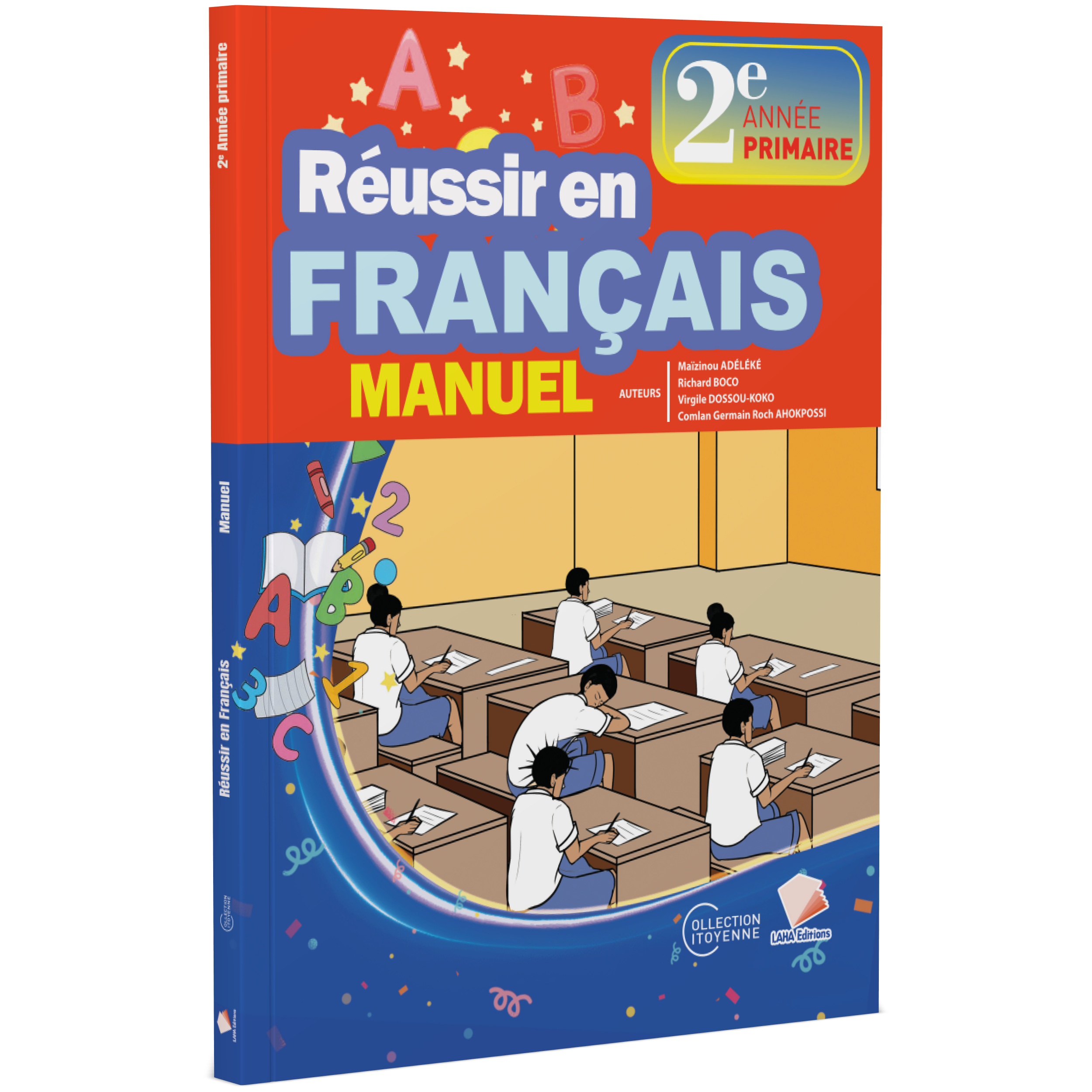 Couverture de Réussir en Français - 2ème Primaire (Manuel)