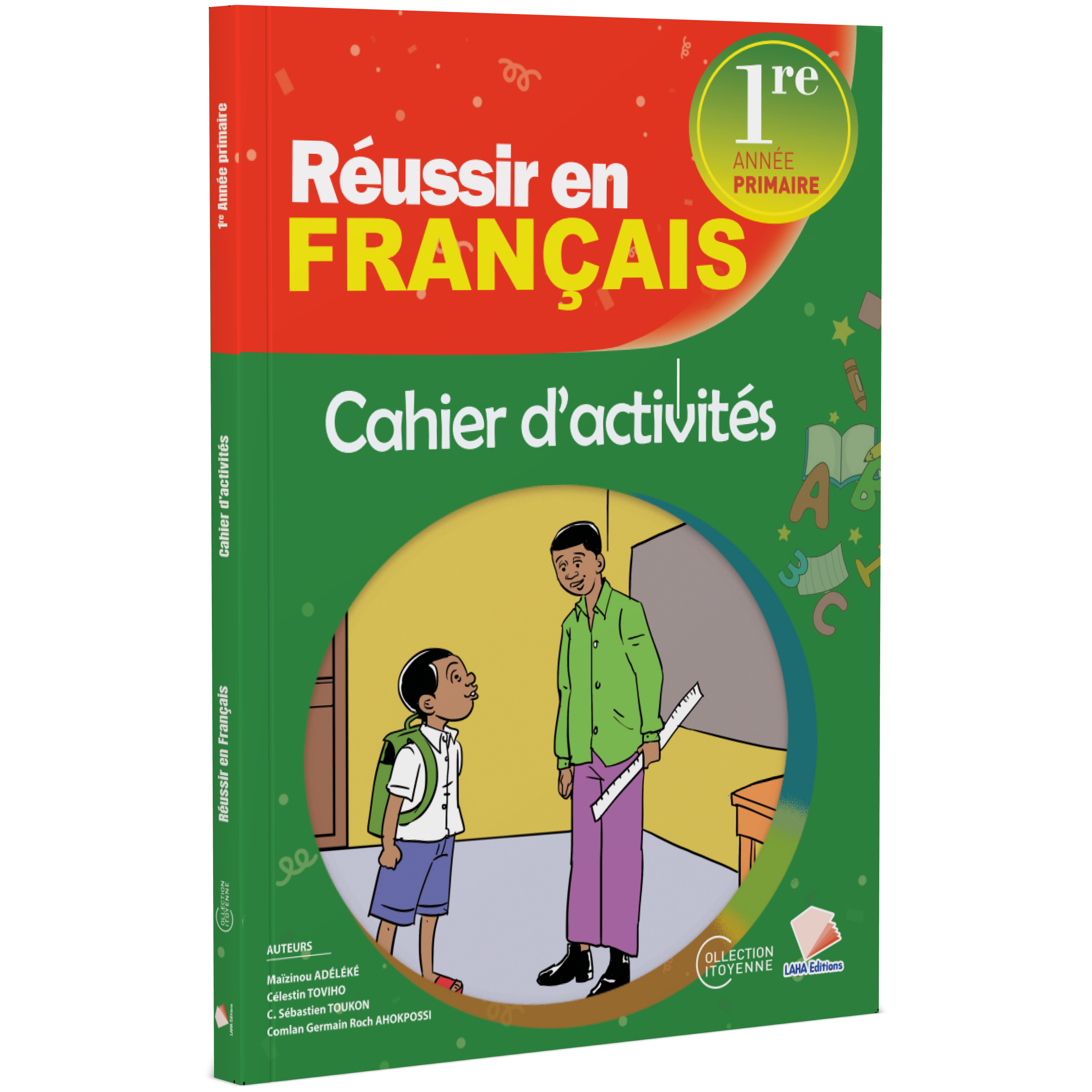 Couverture de Réussir en Français - 1ère Primaire (Cahier d'activités)