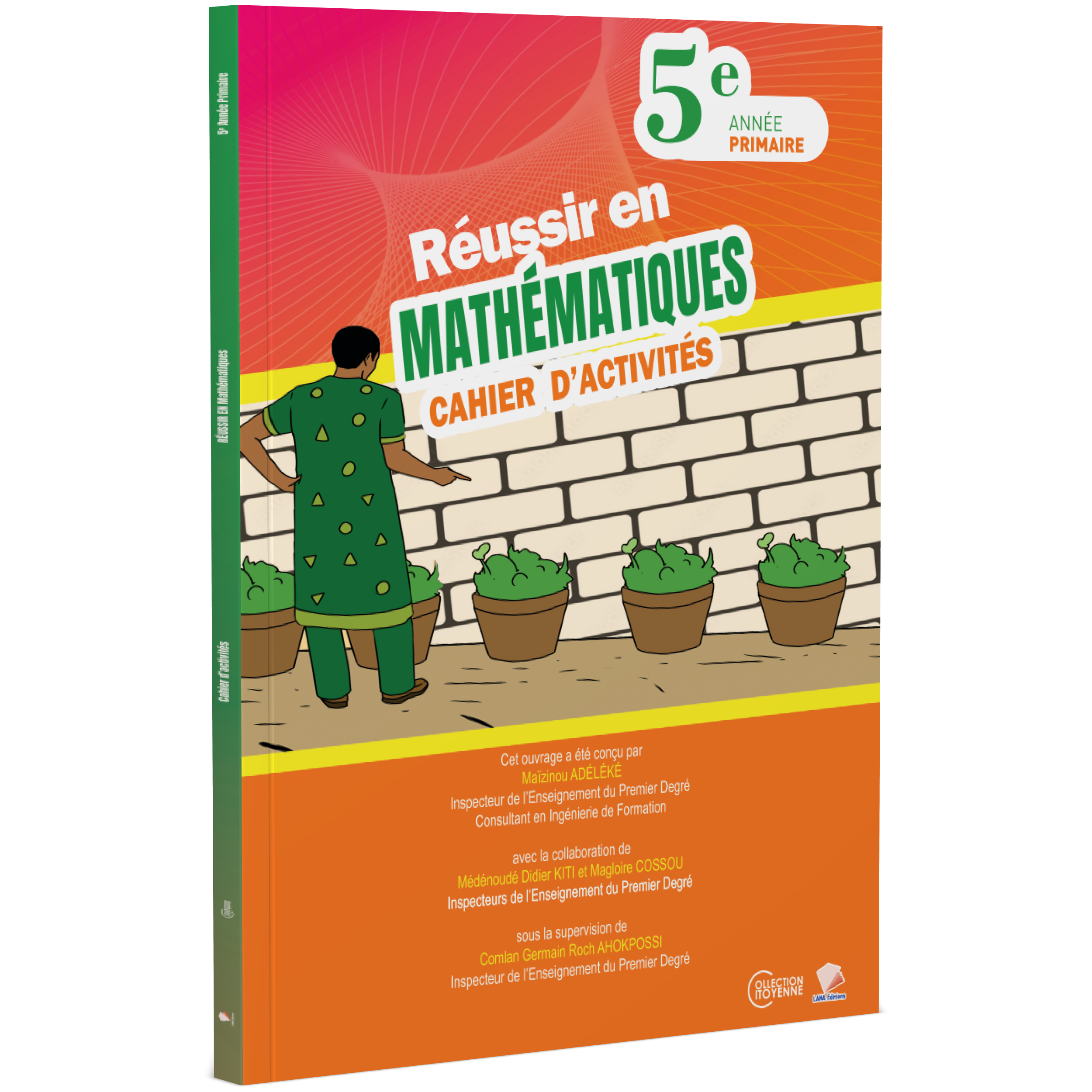 Couverture de Réussir en Mathématiques - 5ème Primaire (Cahier d'activités)