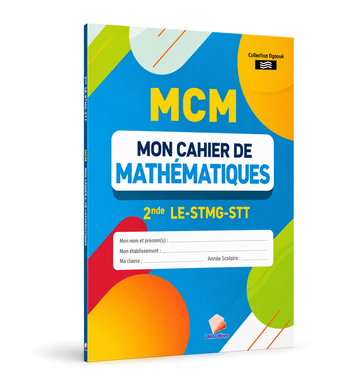 Couverture de Mon cahier de Mathématiques 2nde