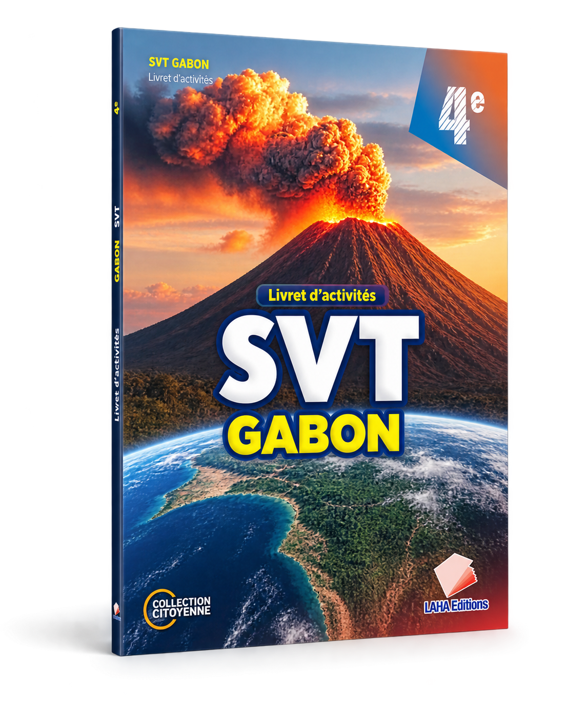 Couverture de SVT - 4ème (Livret d'activités)