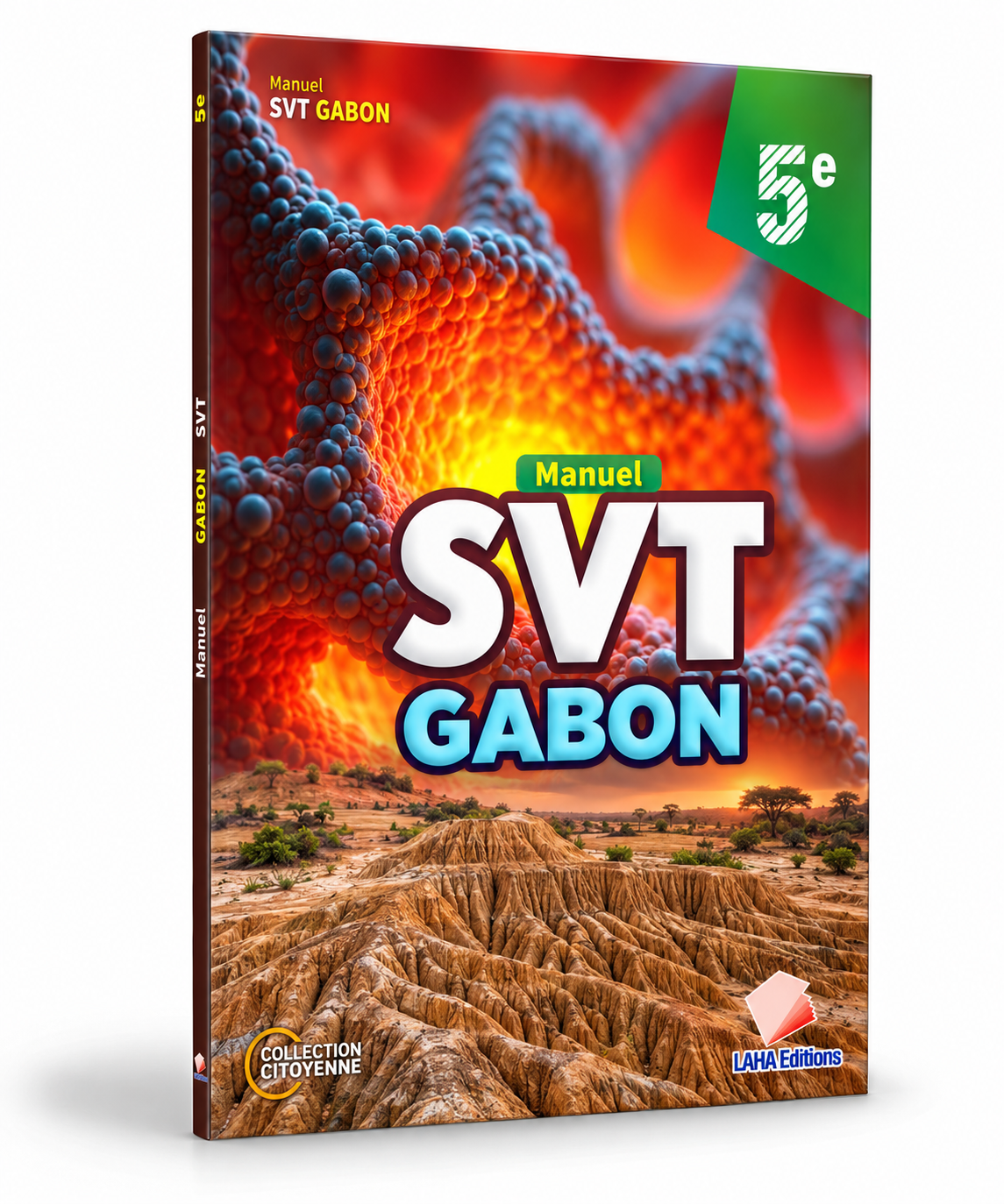 Couverture de SVT - 5ème (Manuel)