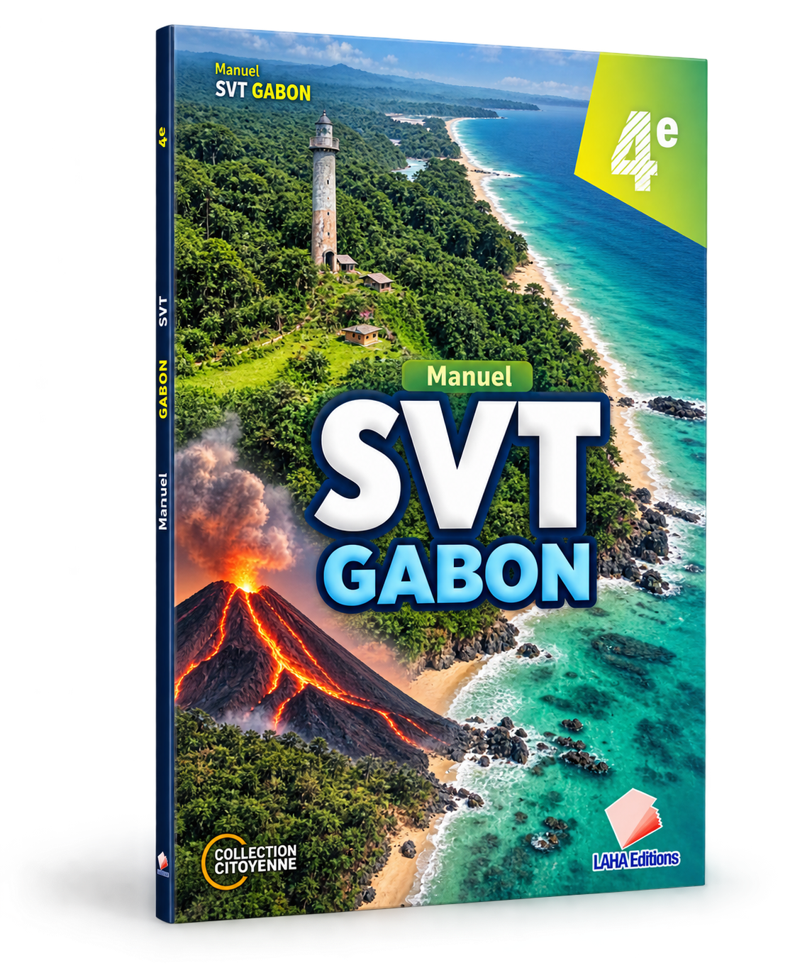 Couverture de SVT - 4ème (Manuel)