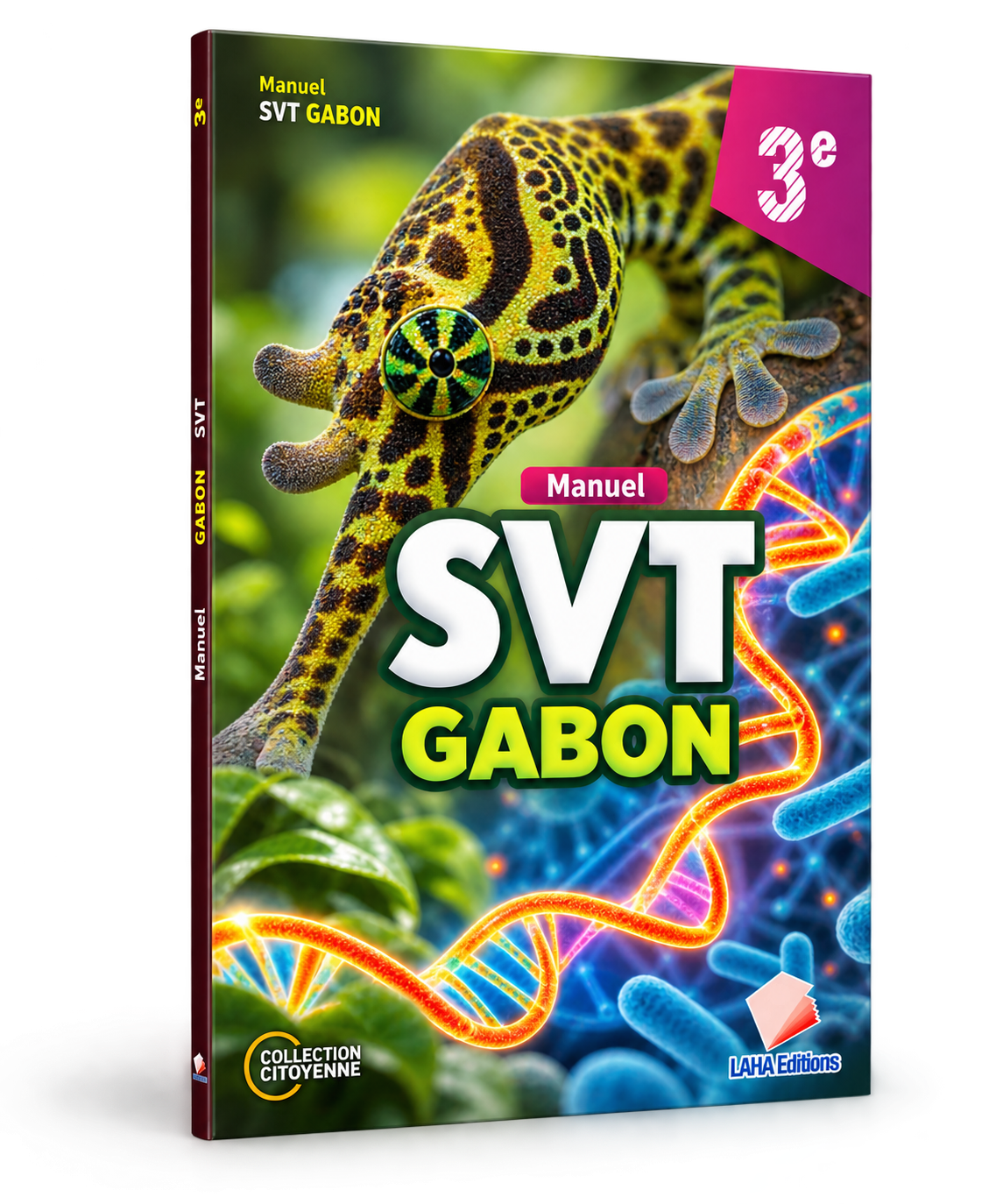 Couverture de SVT - 3ème (Manuel)