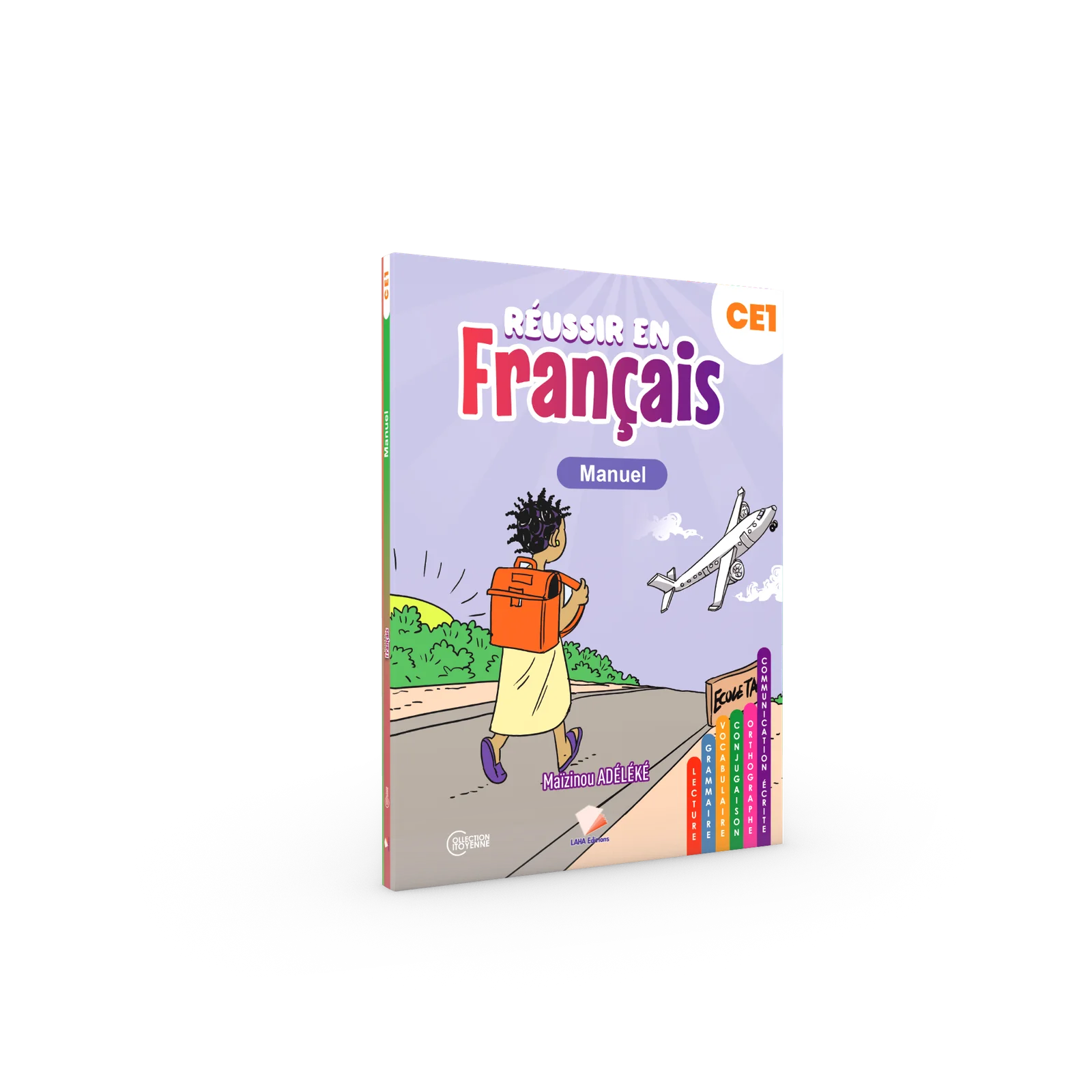Couverture de Réussir en Français CE1 : Manuel
